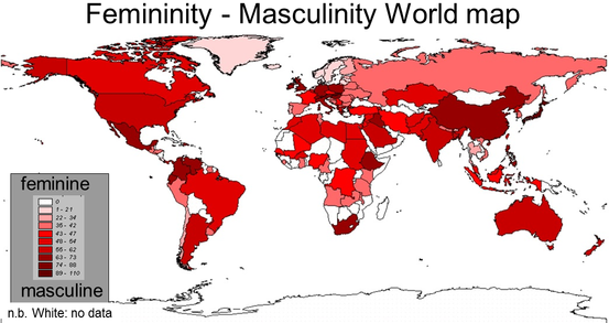 which cultures are masculine